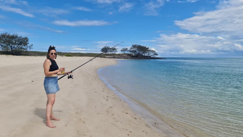 Nadia beach fishing